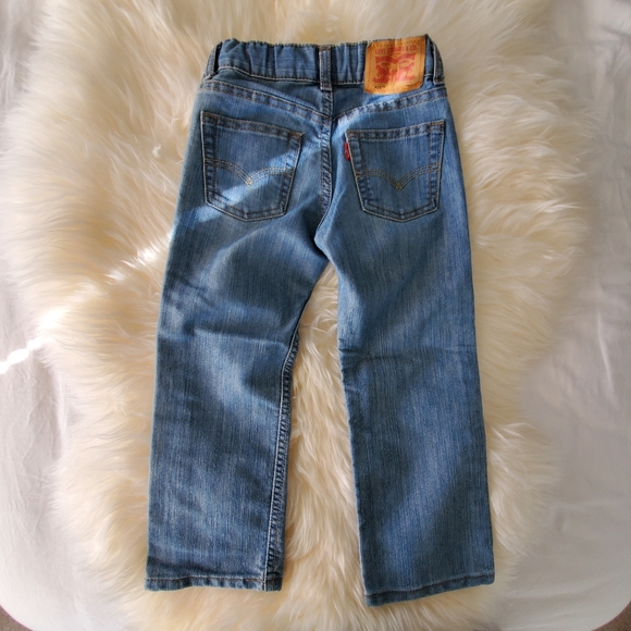 Levi's 514 Straight Jeans, Kids, Size 5 Reg - Picture 4 of 9